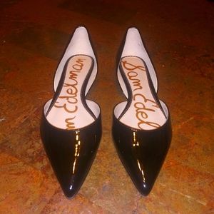Sam Edelman NWOT Black Patent Flats